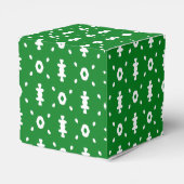 緑と白の部族のプリント優先ボックス フェイバーボックス (裏面サイド)