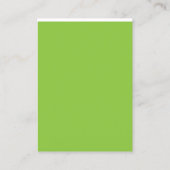 緑と白のWebサイ縁どト 名刺 (裏面)