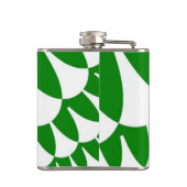 緑と白はかりで測 フラスク (裏面)