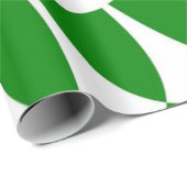 緑と白はかりで測 ラッピングペーパー (ロールコーナー)