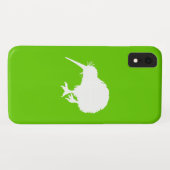緑と白キウイ Case-Mate iPhoneケース (裏面(横))