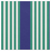 緑と白ストライプの文様 ファブリック (クローズアップ)