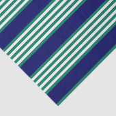 緑と白ストライプの文様 薄葉紙 (詳細)