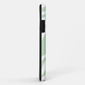 緑と白ゼブラ印刷iPhone 5ケース Case-Mate iPhoneケース (裏面/右)