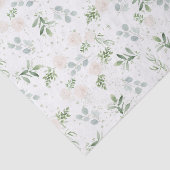 緑と白ティッシュペーパー 薄葉紙 (詳細)