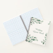 緑と白ボヘミアン結婚の螺旋 ノートブック (内部)