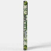 緑と白マンダラパターンデザイン Case-Mate iPhoneケース (裏面 / 右)