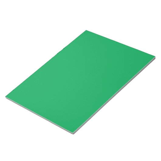 緑と白縁ど色 ノートパッド (アングル)