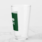 緑と白#1パパ永遠の父の日の贈り物 タンブラーグラス (左)