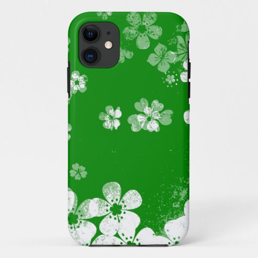 緑と白 Case-Mate iPhoneケース (裏面)