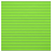 緑と真夜中の青い色の線 ファブリック (見本)