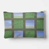 緑と空のポーチ運のフィールド アクセサリーポーチ (裏面)