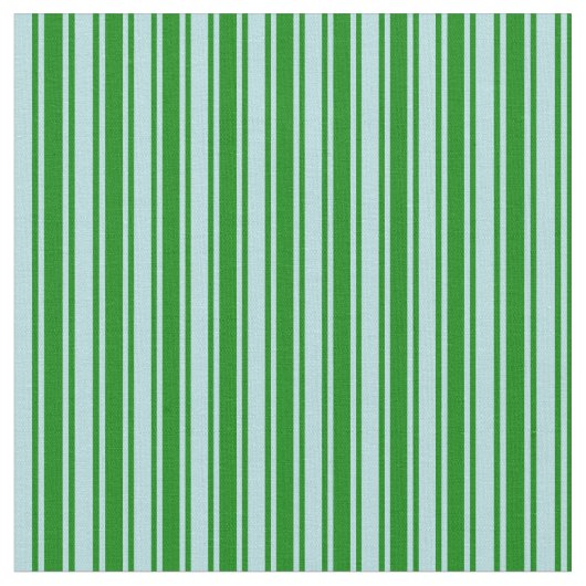 緑と粉末の青の色のストライプ ファブリック (クローズアップ)