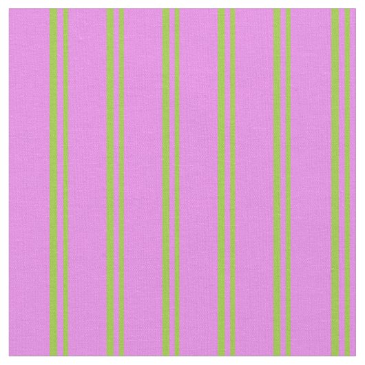 緑と紫のストライプ ファブリック (クローズアップ)