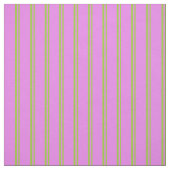 緑と紫のストライプ ファブリック (見本)