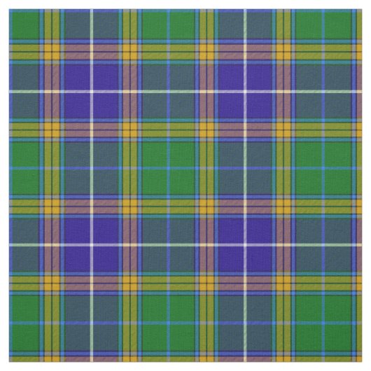 緑と紫の格子縞の織物 ファブリック (見本)
