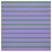 緑と紫の線のパターン ファブリック (見本)