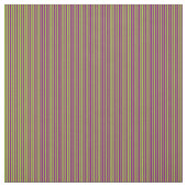 緑と紫の色ののパタストライプーン ファブリック (見本)
