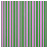 緑と紫の色のストライプ ファブリック (見本)