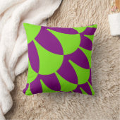 緑と紫はかりで測 クッション (ブランケット)