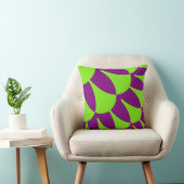 緑と紫はかりで測 クッション (椅子)