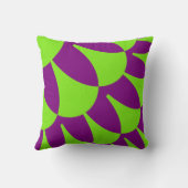 緑と紫はかりで測 クッション (裏面)