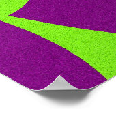 緑と紫はかりで測 ポスター (角)