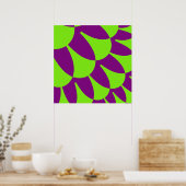 緑と紫はかりで測 ポスター (キッチン)