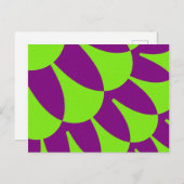 緑と紫はかりで測 ポストカード (正面/裏面)