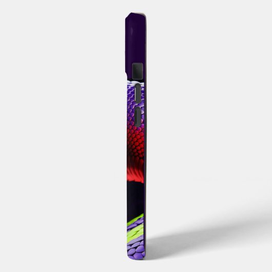 緑と紫鮮やかのコブラはかりで測ヘビ Case-Mate iPhoneケース (裏面 / 左)