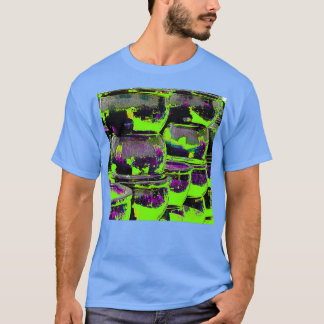 緑と紫 Tシャツ