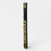 緑と茶色のアーキテクチャプリント Case-Mate iPhoneケース (裏面/左)