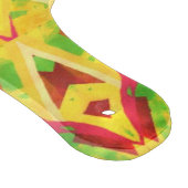 緑と茶色のパターン カッティングボード (角)