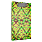 緑と茶色のパターン クリップボード (右)