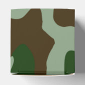 緑と茶色の迷彩柄パターンのミッション完了 フェイバーボックス (上部)