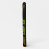 緑と茶色の鹿のシルエット柄 Case-Mate iPhoneケース (裏面/左)