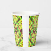 緑と茶色 紙コップ (右)