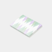 緑と薄紫の三角形 ポストイット (アングル)