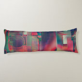 緑と赤のイメージレイヤとわずかに壁の色調 ボディピロー (裏面)