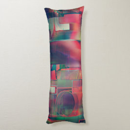 緑と赤のイメージレイヤとわずかに壁の色調 ボディピロー