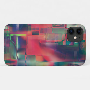 緑と赤のイメージレイヤとわずかに壁の色調 iPhone 11 ケース