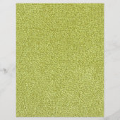 緑と赤のカーペットテクスチャ チラシ (裏面)