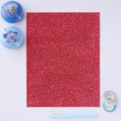 緑と赤のカーペットテクスチャ チラシ (シングル)