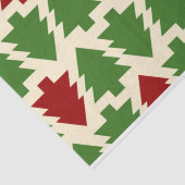 緑と赤のクリスマスツリー 薄葉紙 (詳細)