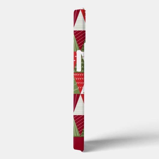 緑と赤のクリスマスツリー Case-Mate iPhoneケース (裏面 / 右)