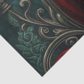 緑と赤のストイック占い 薄葉紙 (詳細)