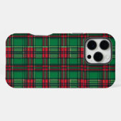 緑と赤の四角形 iPhoneケース (裏面横)