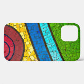 緑と赤の抽象芸術絵画 Case-Mate iPhoneケース (裏面 (横))