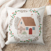 緑と赤の果実の家のための休日 クッション (ブランケット)