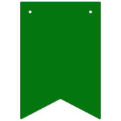 緑と赤の格子縞 バンティングフラッグ (第3の旗)